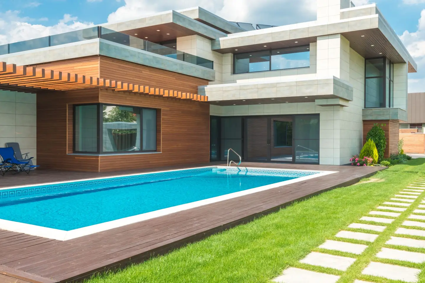 Swimming pool built in New Valley, NSW